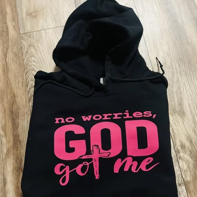 God Got Me Hoodie | Pink